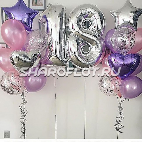 Шары на 18 лет №22 Шары на 18 лет №22