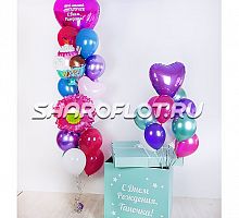 Оформление дочке на День Рождения