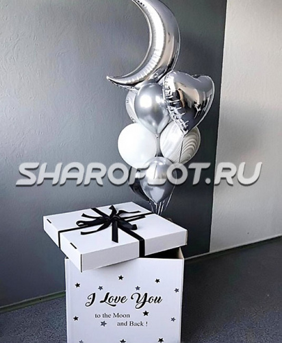 Коробка с сюрпризом шарики