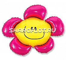 Шар Цветочек Розовый 95см