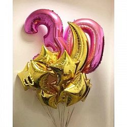 Композиция шаров с цифрой №119