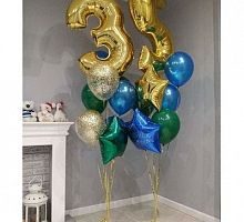 Композиция шаров с цифрой №120