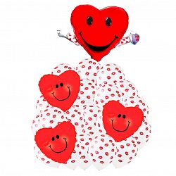 Букет шаров «ЛюблюНиМагу»