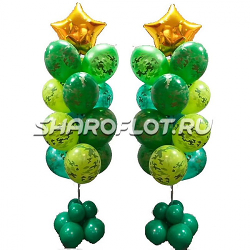 Пара фонтанов «Боевое крещение»