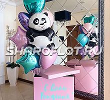 Коробка-сюрприз с Пандой на день рождения