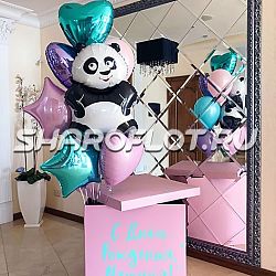 Коробка-сюрприз с Пандой на день рождения