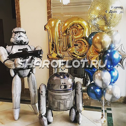 Шары на день рождение 13 лет мальчику