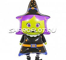 Фигурный шар «Маленькая ведьмочка» (99 см)