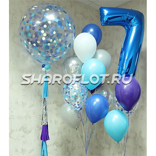 Шары на 7 лет №15 Шары на 7 лет №15
