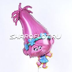 Шар Тролль Розочка 70см