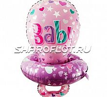 Шар Соска девочки 3Д 95см