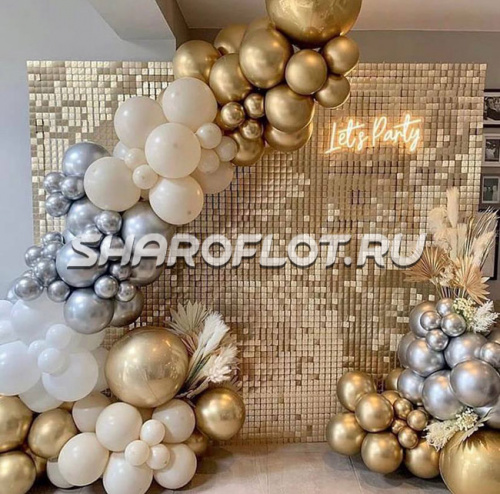 Фотозона Золотая вечеринка
