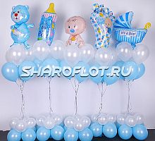 Много фонтанов для выписка мальчика