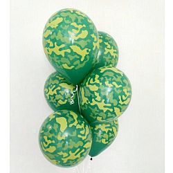 Шары Камуфляж (пастель) 30см