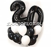 Букет «Черно-Белая Классика»