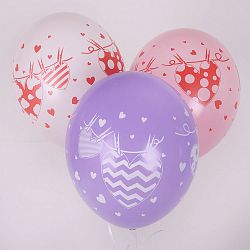 Шарики с Сердечками 30см