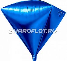 Шар Алмаз Синий 55см