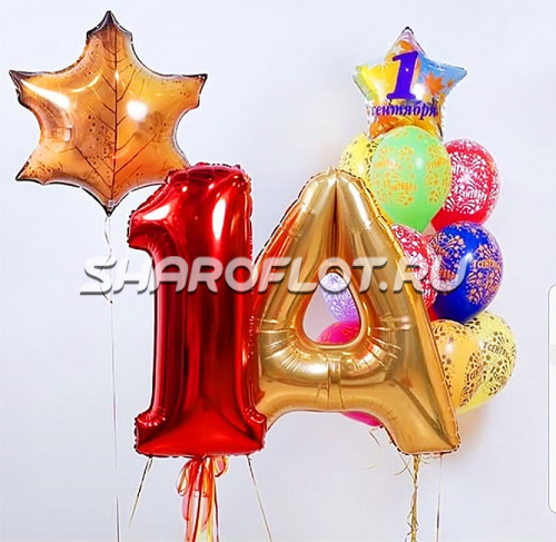 Букет шаров Первокласник
