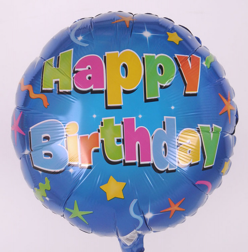 Синий Круг Habby Birthday 40см Синий Круг Habby Birthday 40см