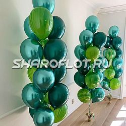 Фонтан Зеленый стиль