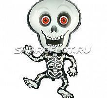 Шар Скелет танцующий 65см