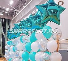 Фонтан с большой звездой Тиффани