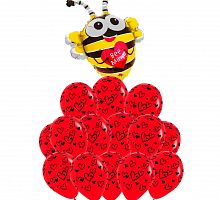 Букет шаров «Будь моим!»