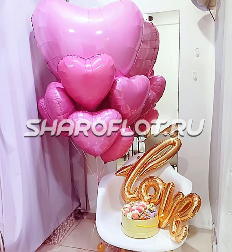 Букет шаров любимой жене