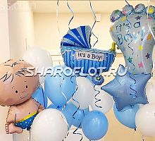 Оформление на рождение мальчика