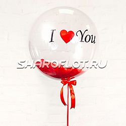 Шар сфера с перьями, 60 см