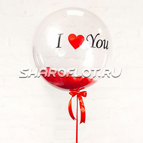 Шар сфера с перьями, 60 см