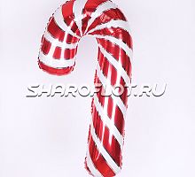 Шар Леденец Красно-белый 70см