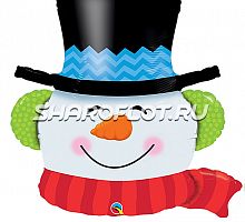 Шар Голова Снеговика 90см