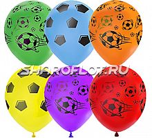 Шарики Футбол Ассорти, 30см