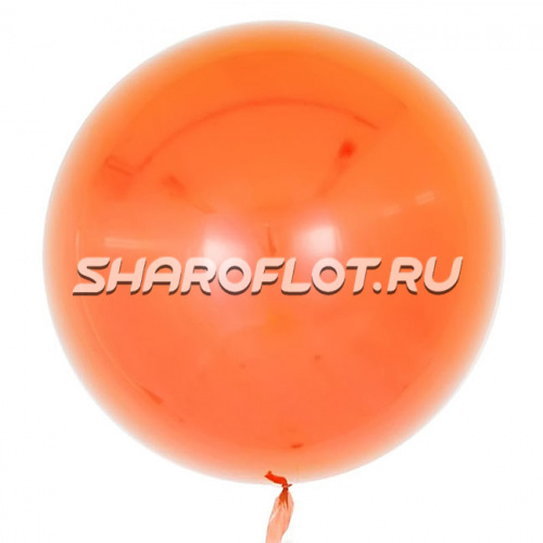 Шар Сфера Бабл Оранжевый 45см
