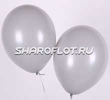 Шар Серый пастель 30см