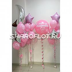 Украшение «Розовая классика»