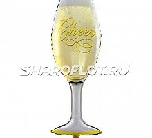 Шар Бокал шампанского 75см