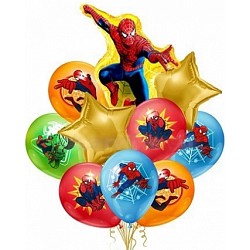 Сет шаров Крутой человек-паук