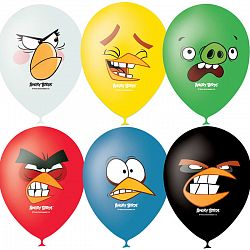 Шары Энгри Бердз цветные 23шт 30см