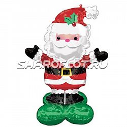 Ходячий шар Дед Мороз145см