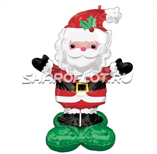 Ходячий шар Дед Мороз145см