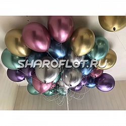 Шарики ассортиХром 30см