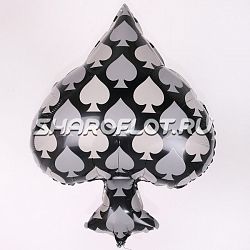 Шар Фигура Пики 45см