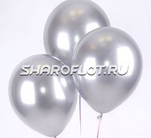 Шар Хром Серебро люкс 30см