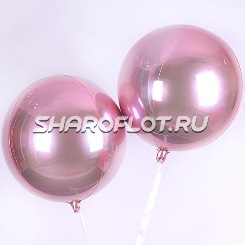 Шар Сфера Розовая 40см