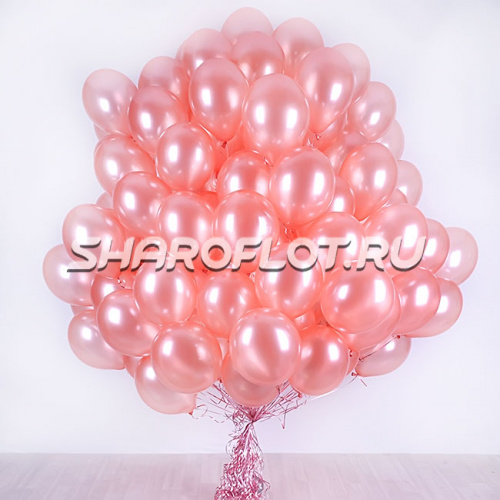Облако шаров Розовое золото 30см Облако шаров Розовое золото 30см