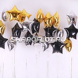 Фонтан из 3 звезд на мероприятие