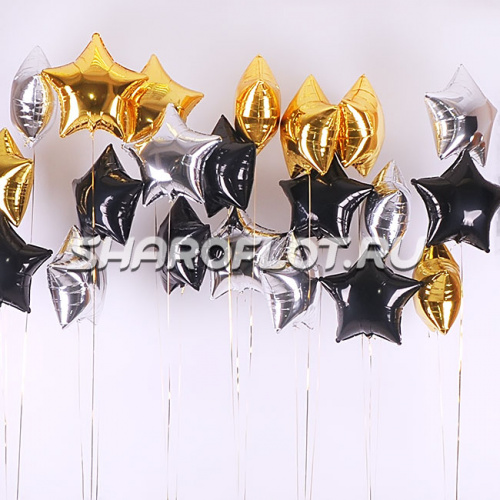 Фонтан из 3 звезд на мероприятие