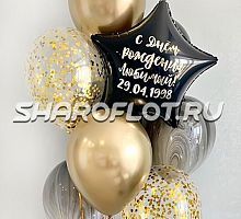 Фонтан из шаров Любимому